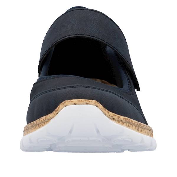 RIEKER  BALERINY N42B0-14 GRANATOWE • Rozm. D.: 36