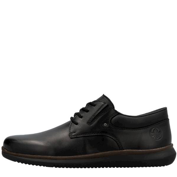RIEKER półbuty 10419-00 czarne