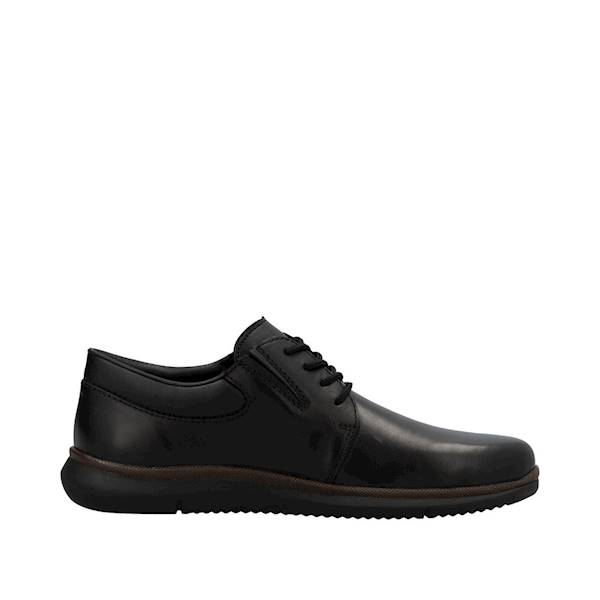 RIEKER półbuty 10419-00 czarne • Rozm. M.: 42