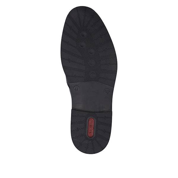 RIEKER półbuty 13557-00 czarne • Rozm. M.: 42