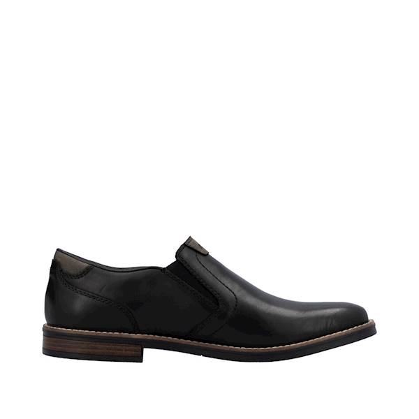 RIEKER półbuty 13557-00 czarne • Rozm. M.: 42