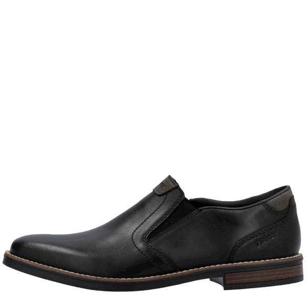 RIEKER półbuty 13557-00 czarne • Rozm. M.: 42