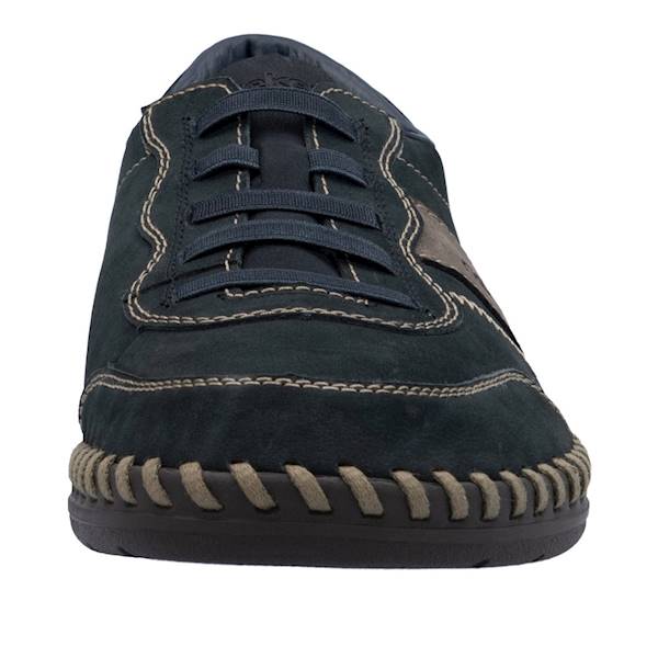 RIEKER półbuty B2468-14 granatowe • Rozm. M.: 42