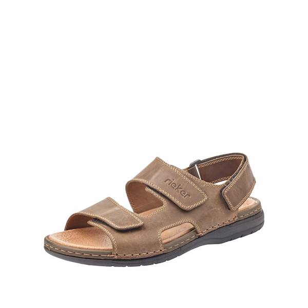RIEKER sandały 25558-25 tabak • Rozm. M.: 41