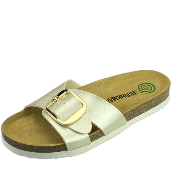 KLAPKI DR BRINKMANN NUENO 700700-08 KREM  METALIK • Rozm. D.: 38