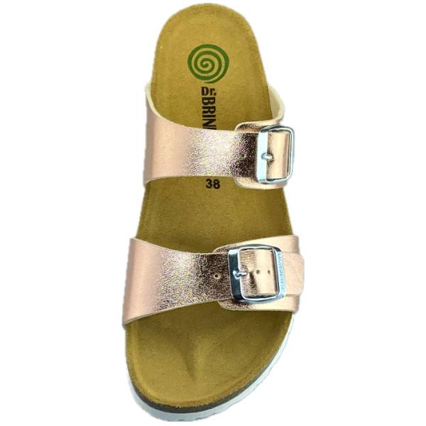 KLAPKI DR BRINKMANN BONILLO 700993 RÓŻ METALIK • Rozm. D.: 40