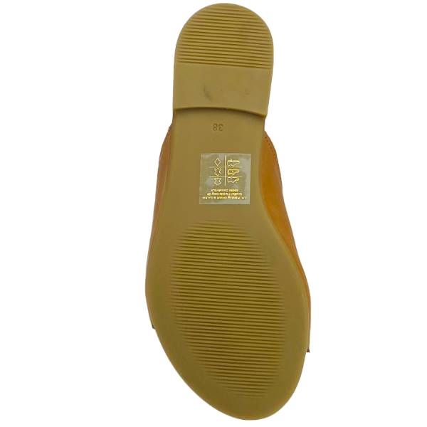 PIAZZA 900000-21 BRĄZ NATUR klapki japonki • Rozm. D.: 38