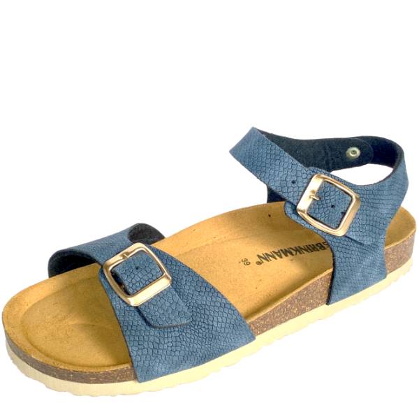DR BRINKMANN 710211-05 GRANATOWE SANDAŁKI • Rozm. D.: 38