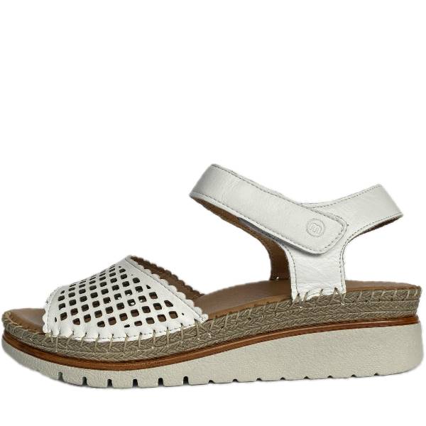 MANITU 910212-03 BIAŁE SANDAŁKI