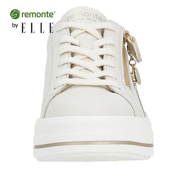 REMONTE D1C01-81 BIAŁO SZAŁWIOWO POMARAŃCZOWYE SNEAKERSY • Rozm. D.: 37