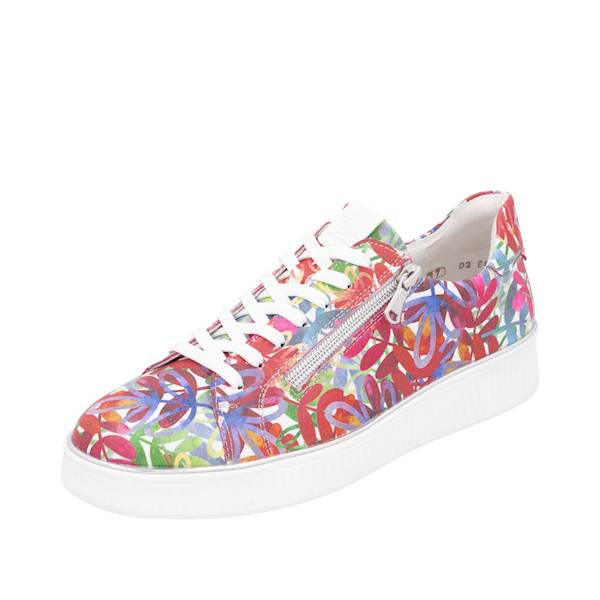 REMONTE D2E02-90 KWIATOWY WZÓR SNEAKERSY • Rozm. D.: 40