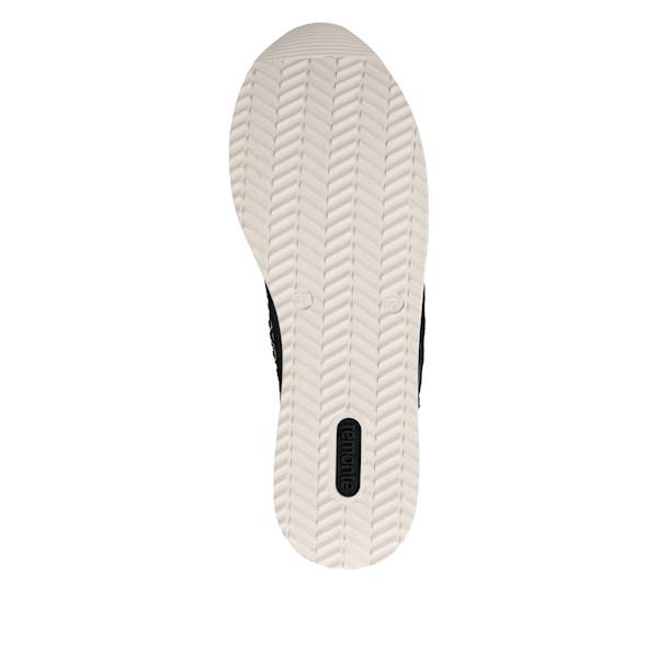 REMONTE D1329-03 PERŁOWO CZARNO ZŁOTE SNEAKERSY • Rozm. D.: 37
