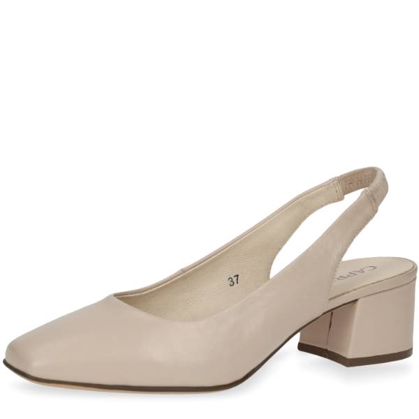 CAPRICE 9-29500-42-433 BEŻOWY perłowy • Rozm. D.: 36
