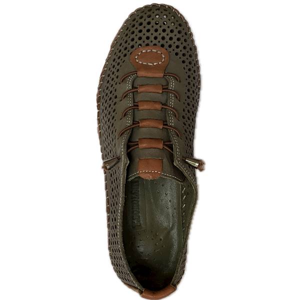 SOKOLSKI PÓŁBUT ażur ARA S475 KHAKI • Rozm. D.: 41