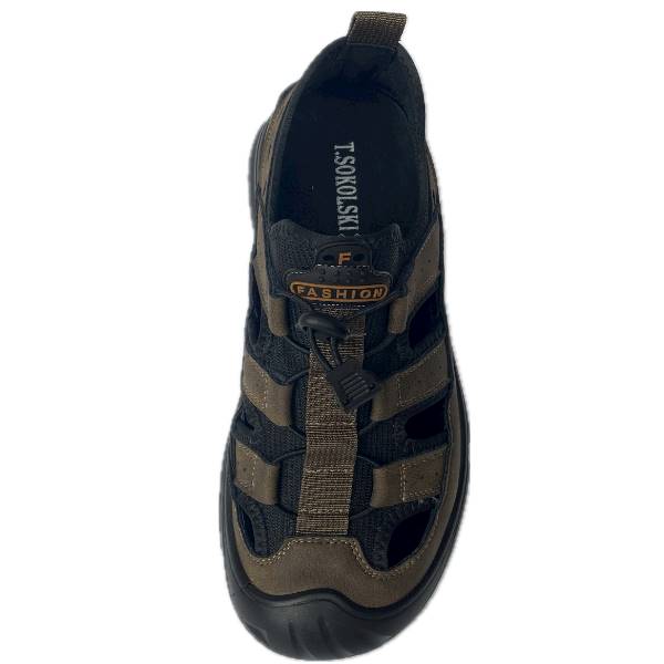 SOKOLSKI SANDAŁY CH L25-382 BRĄZOWE • Rozm. M.: 40