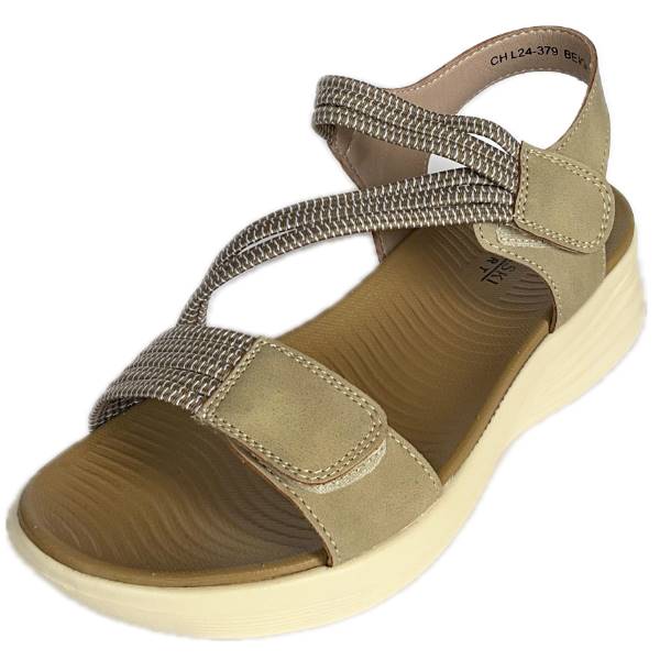 SOKOLSKI SANDAŁ CH L24-379 BEŻ • Rozm. D.: 39