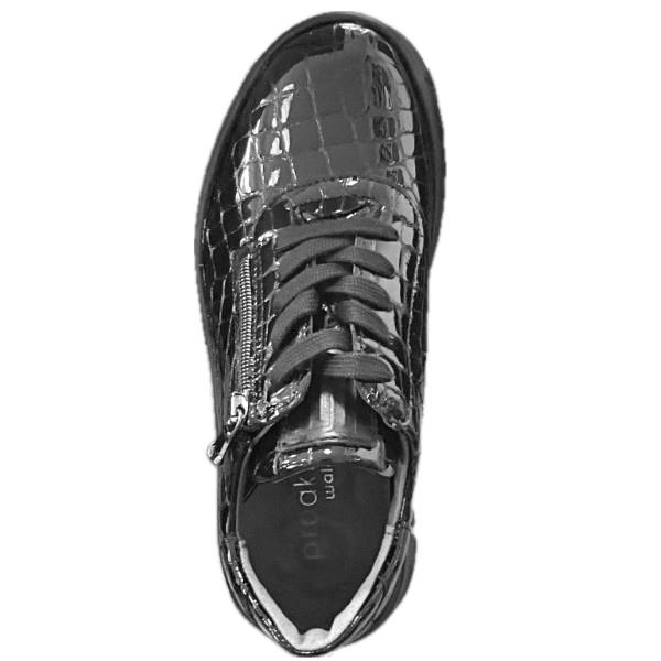 WALDLAUFER 913008 200 H-BIGGI CZARNY CROCO • Rozm. D.: 37