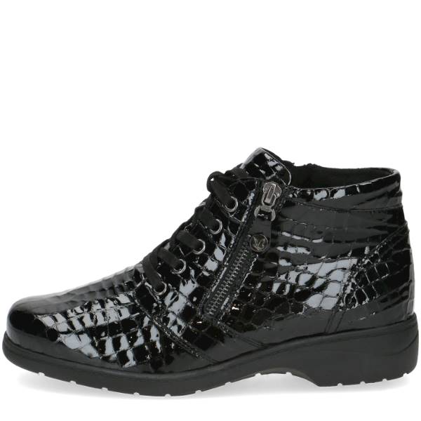 CAPRICE 9-25152-41-014 CZARNY CROCO LAK