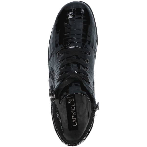CAPRICE 9-25152-41-014 CZARNY CROCO LAK • Rozm. D.: 37