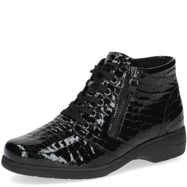 CAPRICE 9-25152-41-014 CZARNY CROCO LAK • Rozm. D.: 37
