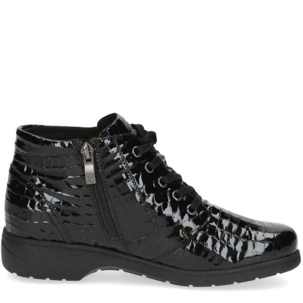 CAPRICE 9-25152-41-014 CZARNY CROCO LAK • Rozm. D.: 37