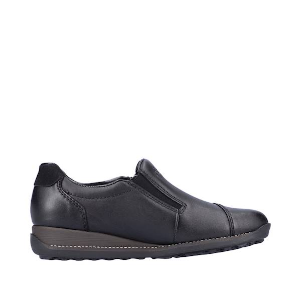 RIEKER 44265-00 CZARNE • Rozm. D.: 41