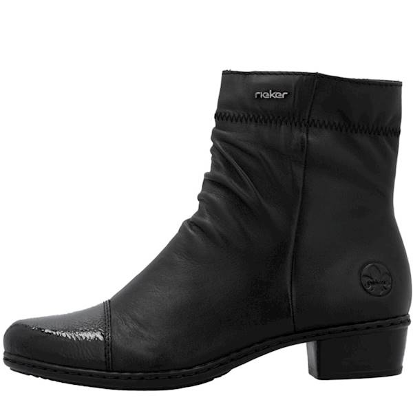 RIEKER Y0773-00 CZARNY