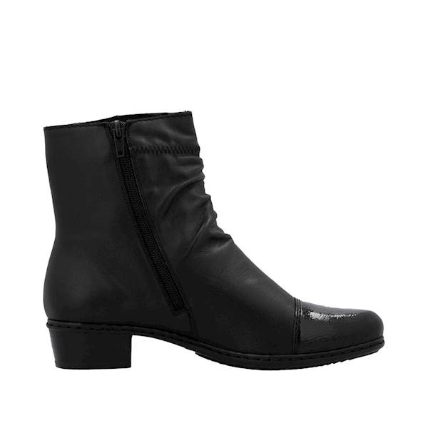 RIEKER Y0773-00 CZARNY • Rozm. D.: 38