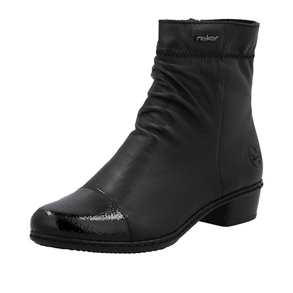RIEKER Y0773-00 CZARNY • Rozm. D.: 38