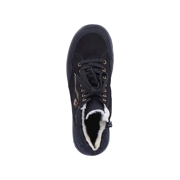 RIEKER L7701-00 CZARNY • Rozm. D.: 37