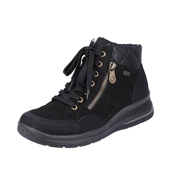 RIEKER L7701-00 CZARNY • Rozm. D.: 37