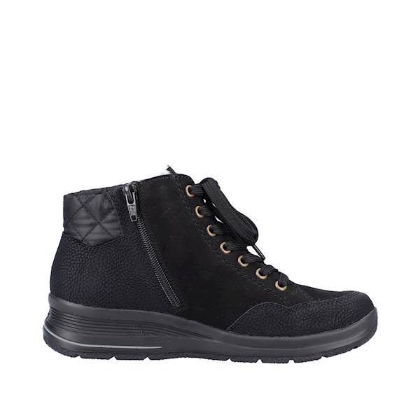 RIEKER L7701-00 CZARNY • Rozm. D.: 41