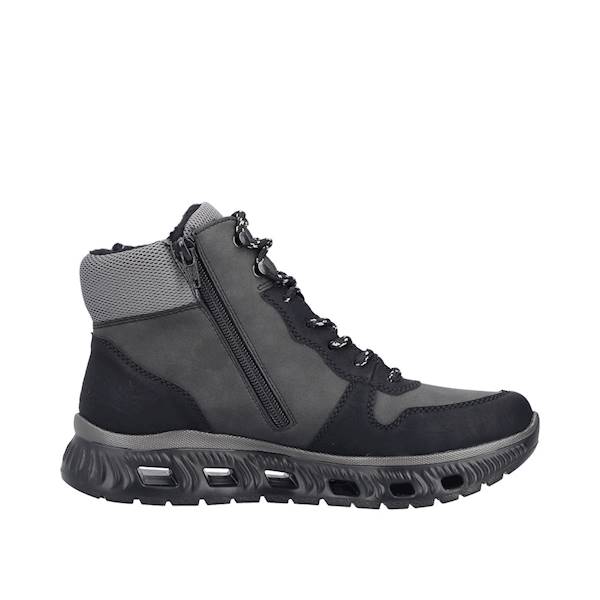 RIEKER M6023-45 ANTRACYT TEX • Rozm. D.: 37