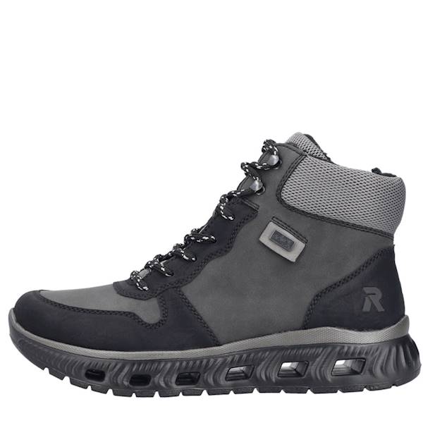RIEKER M6023-45 ANTRACYT TEX • Rozm. D.: 39