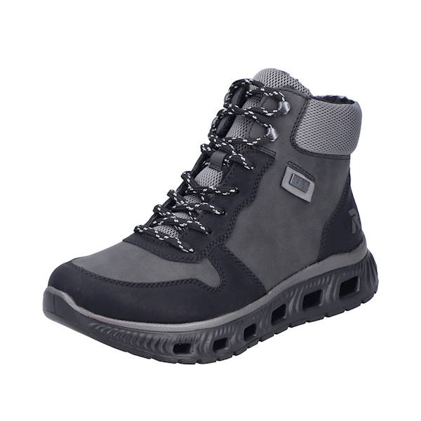 RIEKER M6023-45 ANTRACYT TEX • Rozm. D.: 41