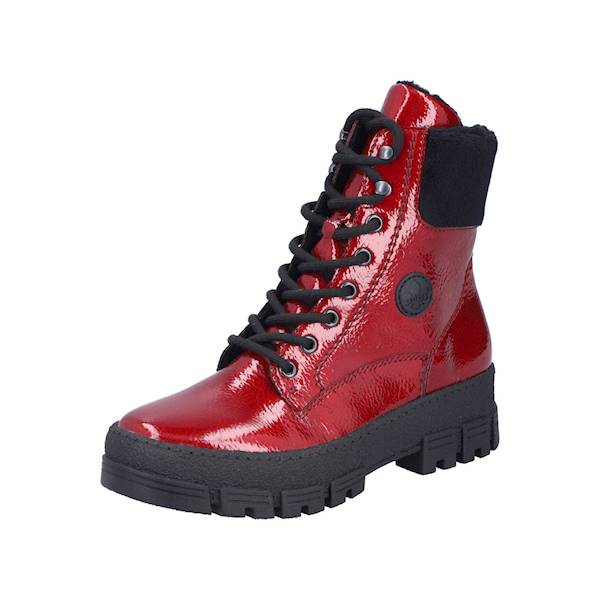 RIEKER Y0220-35 CZERWONE • Rozm. D.: 37