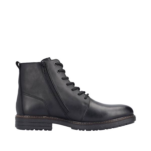 RIEKER 33143-00 CZARNY Trzewik • Rozm. M.: 42