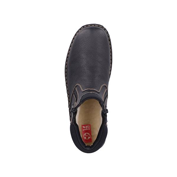 RIEKER 05362-00 CZARNY BOTEK • Rozm. M.: 40