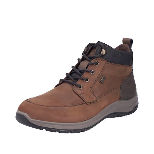 RIEKER 03630-22 BRĄZOWY TRZEWIK TEX • Rozm. M.: 44