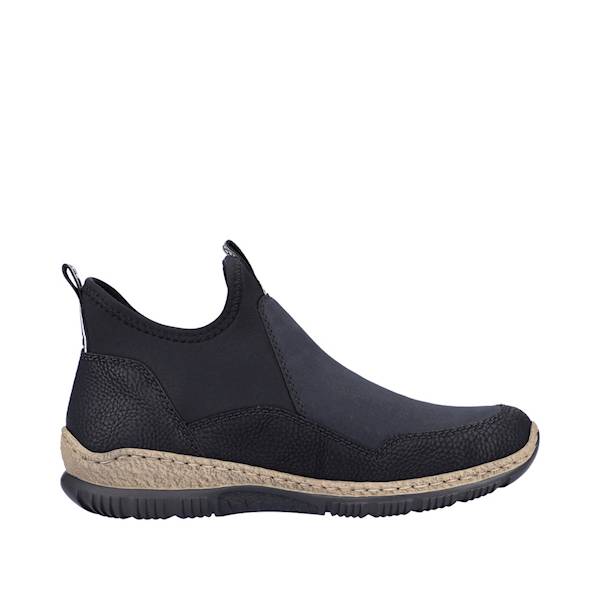 RIEKER N3275-00 CZARNY/GRANAT • Rozm. D.: 40