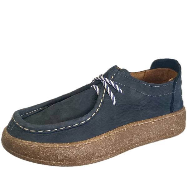 RAVINI półbut 241094 GRANATOWE nubuk • Rozm. D.: 38