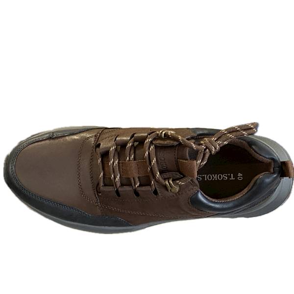 SOKOLSKI PÓŁBUT MĘSKI SHI J25-05 COFFEE • Rozm. M.: 42