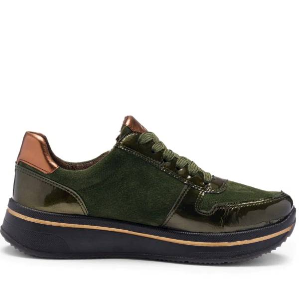 ARA 1227540-96 SAPPORO SNEAKERY ZIELONO ZŁOTE • Rozm. D.: 37