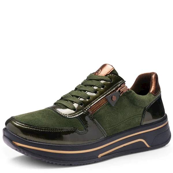 ARA 1227540-96 SAPPORO SNEAKERY ZIELONO ZŁOTE • Rozm. D.: 40