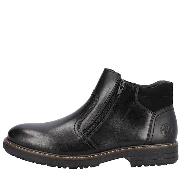 RIEKER 33151-00 CZARNY sztyblet • Rozm. M.: 40