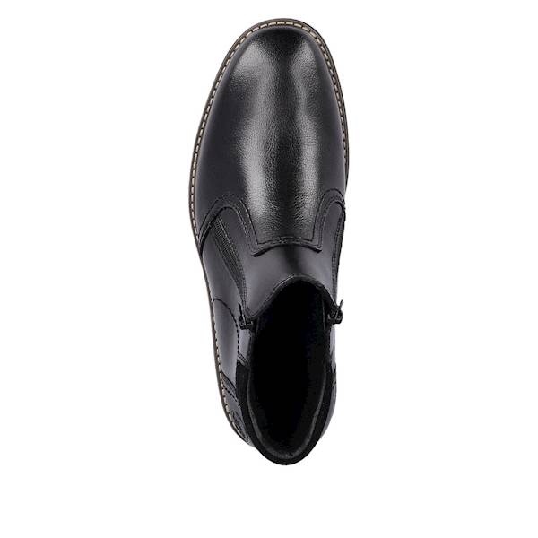 RIEKER 33151-00 CZARNY sztyblet • Rozm. M.: 41