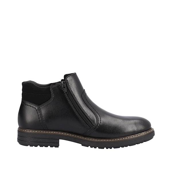 RIEKER 33151-00 CZARNY sztyblet • Rozm. M.: 41