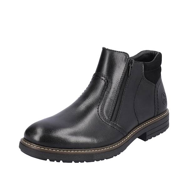 RIEKER 33151-00 CZARNY sztyblet • Rozm. M.: 41