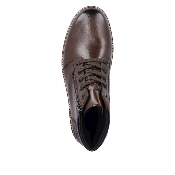 RIEKER 10502-25 BRĄZOWY Trzewik • Rozm. M.: 40