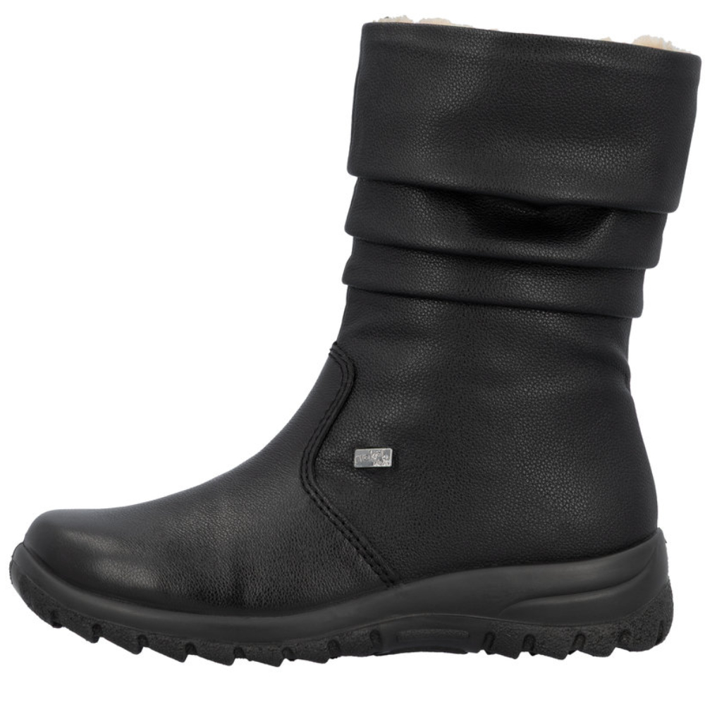 RIEKER Z7171-02 CZARNY LICO • Rozm. D.: 37